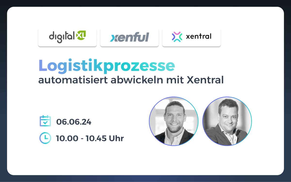 Logistikprozesse automatisiert abwickeln mit Xentral | Webinar