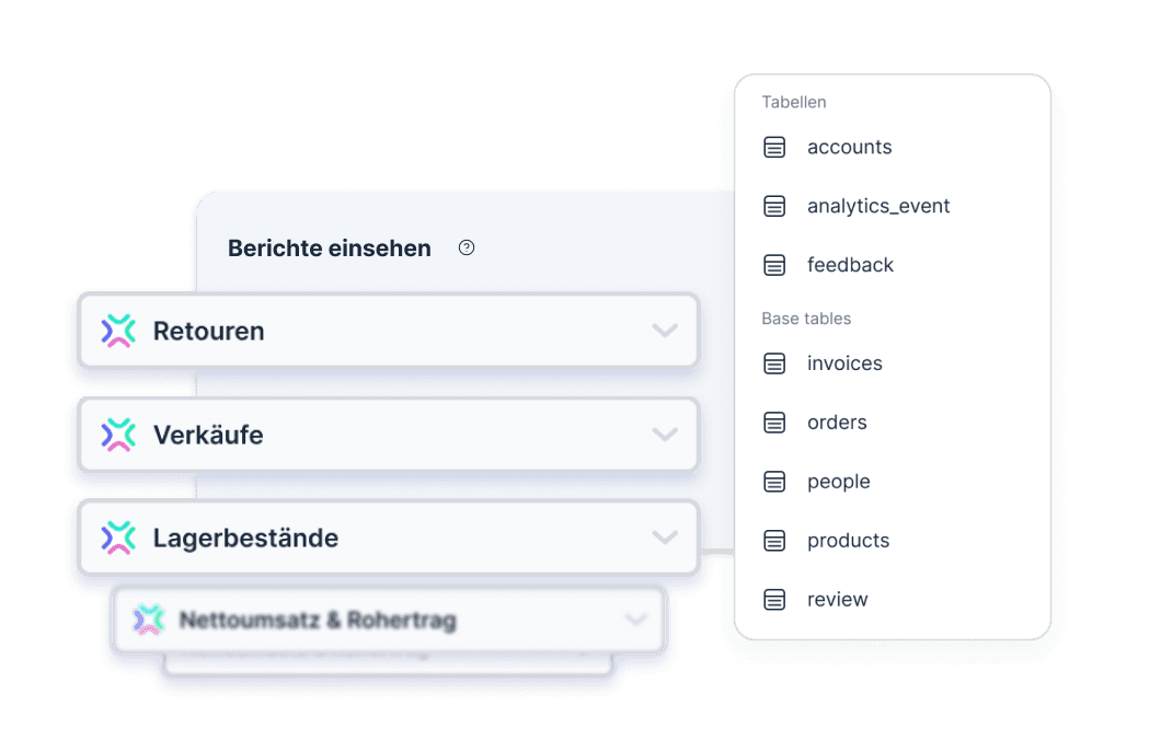 Xentral Berichtswesen Add-On - Berichte einfach erstellen